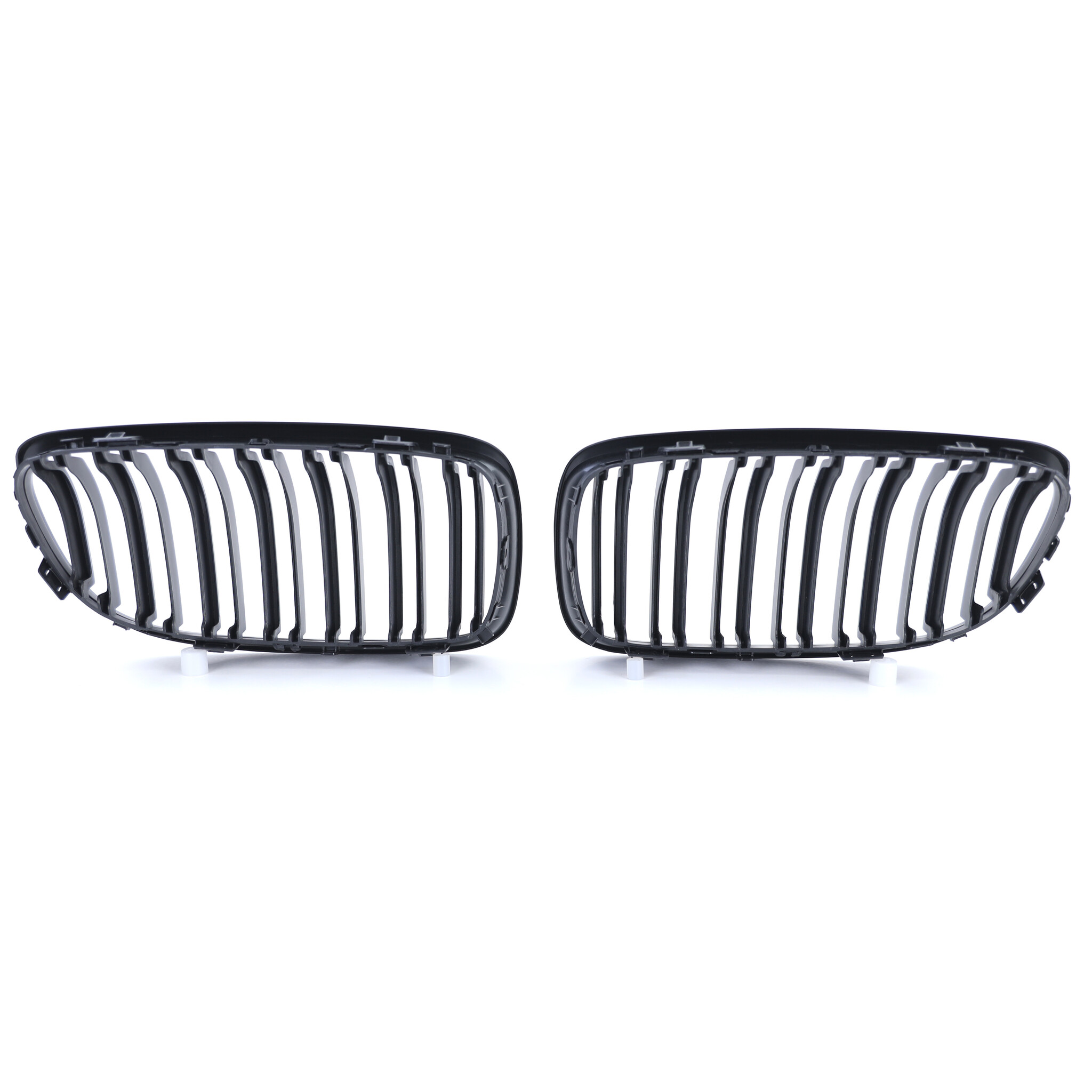 Grille - nieren geschikt voor BMW 3 serie E90/E91, sedan/touring 2008-6/2012 - 2-delig - mat zwart
