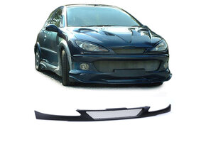 Grille - voorgrille - Peugeot 206 + CC 1998-2006 - zwart