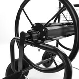 Slangenwagen - tuinslang haspel - 82x48x80cm - tot 60m - zwart