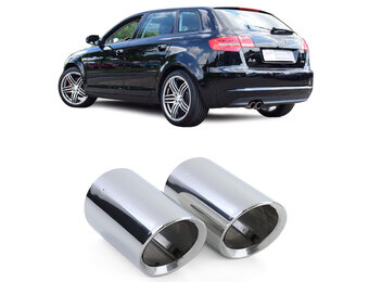 Uitlaatsierstuk geschikt voor Audi A3 8P 1,6TDI + 2,0TDI 11/2009-2013 2/3-deurs, 8PA 1,6TDI + 2,0TDI 4/5 D 11/2009-2013 - 80mm