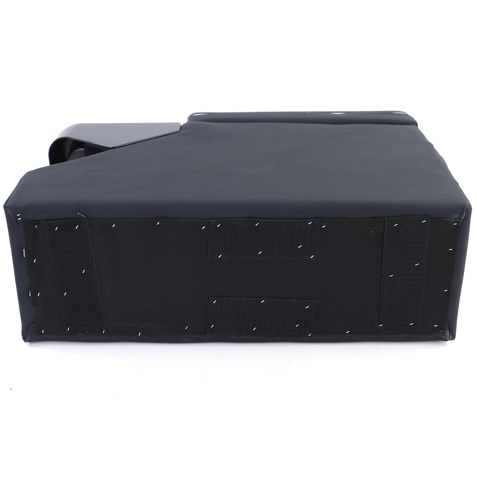 Middenconsole - voor VW Bus T5 7E/7F/7J/7H vanaf 04/2003, T6 SH/SG vanaf 04/2015 transporter/multivan - 51x18x35cm - kunstleer - zwart