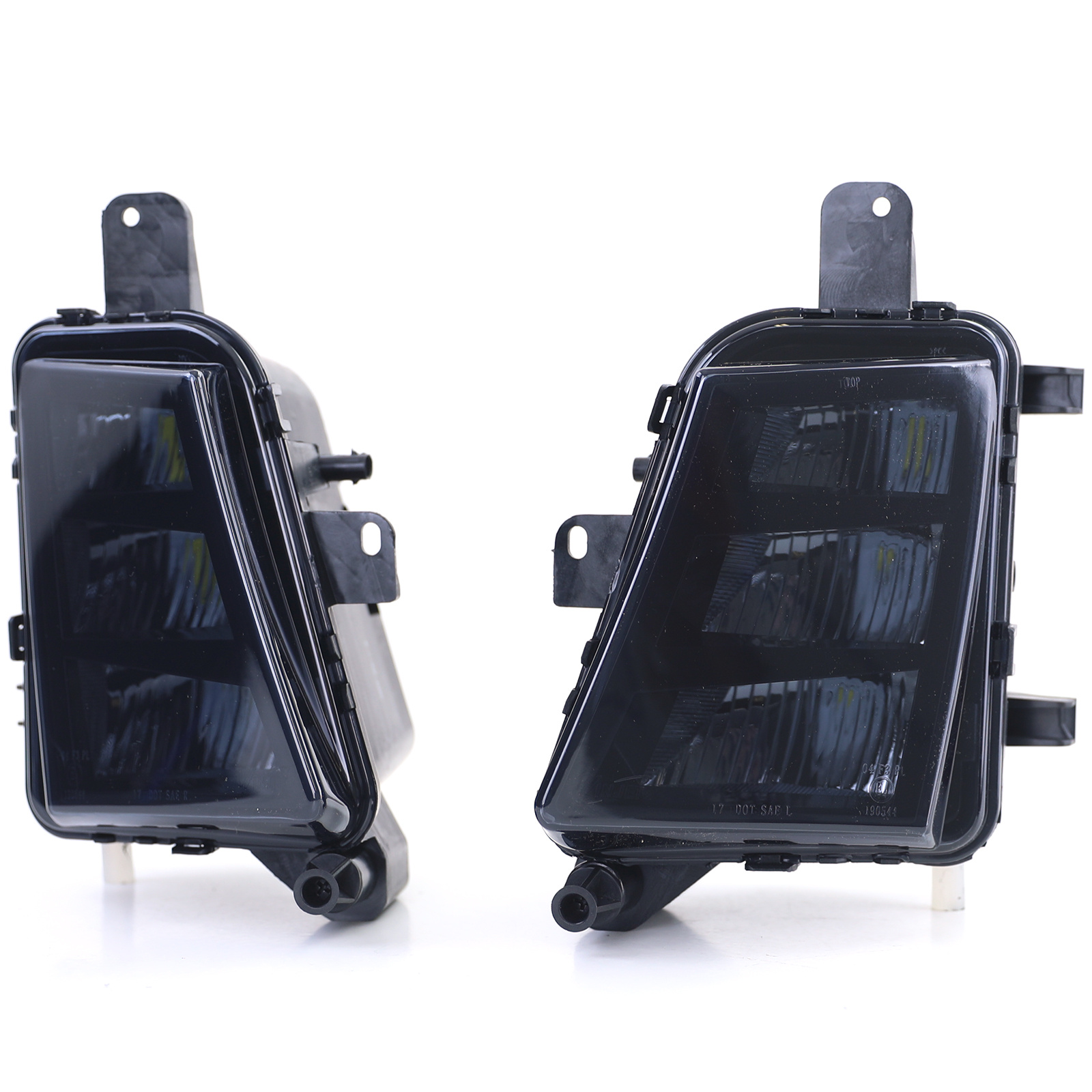 Mistlampen - geschikt voor VW Golf 7 GTI 5G1 2013-2020 - LED - zwart/smoke