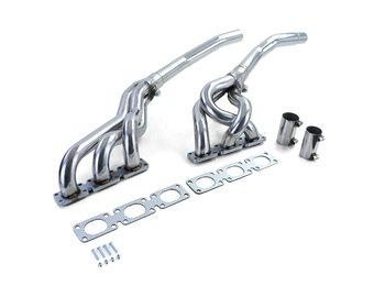 Spruitstuk - BMW E34 sedan/touring, 520i 24V + 525i 24V 04/1990-1996 - RVS