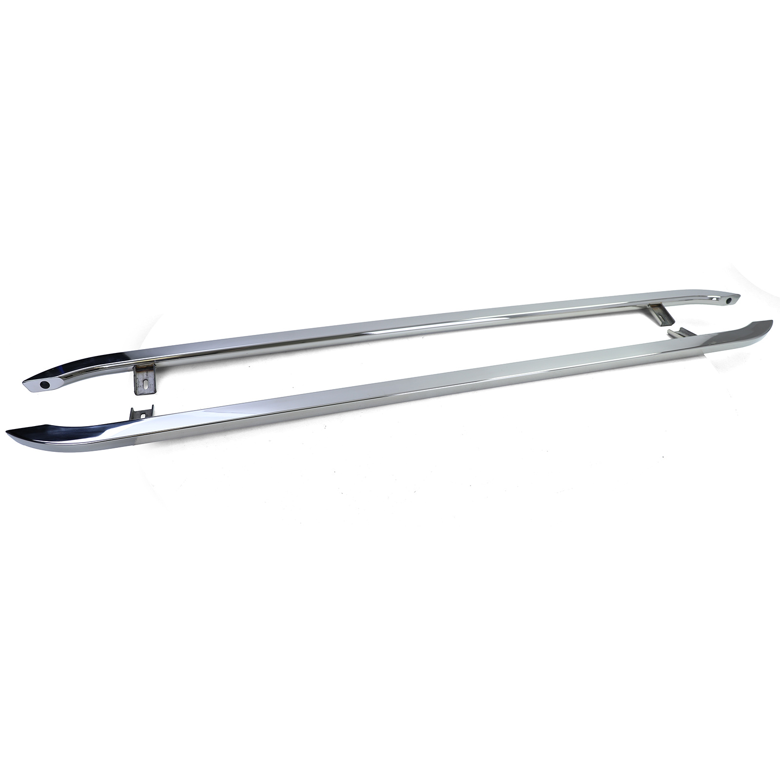 Treeplanken geschikt voor VW T5/T5.1 7E/7F/7J/7H Transporter/Multivan 04/2003, T6/T6.1 SH/SG Transporter/Multivan 04/2015 - 208cm - hoogglans gepolijst