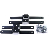 Treeplanken - voor VW T5/T5.1 7E/7F/7J/7H Transporter/Multivan 04/2003, T6/T6.1 SH/SG Transporter/Multivan 04/2015 - 208cm - hoogglans gepolijst