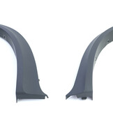 Spatbordverbreders geschikt voor BMW X5 E70 facelift 06/2010-07/2013 - 4-delig - zwart