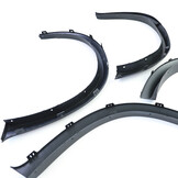 Spatbordverbreders - BMW X5 E70 facelift 06/2010-07/2013 - 4-delig - zwart