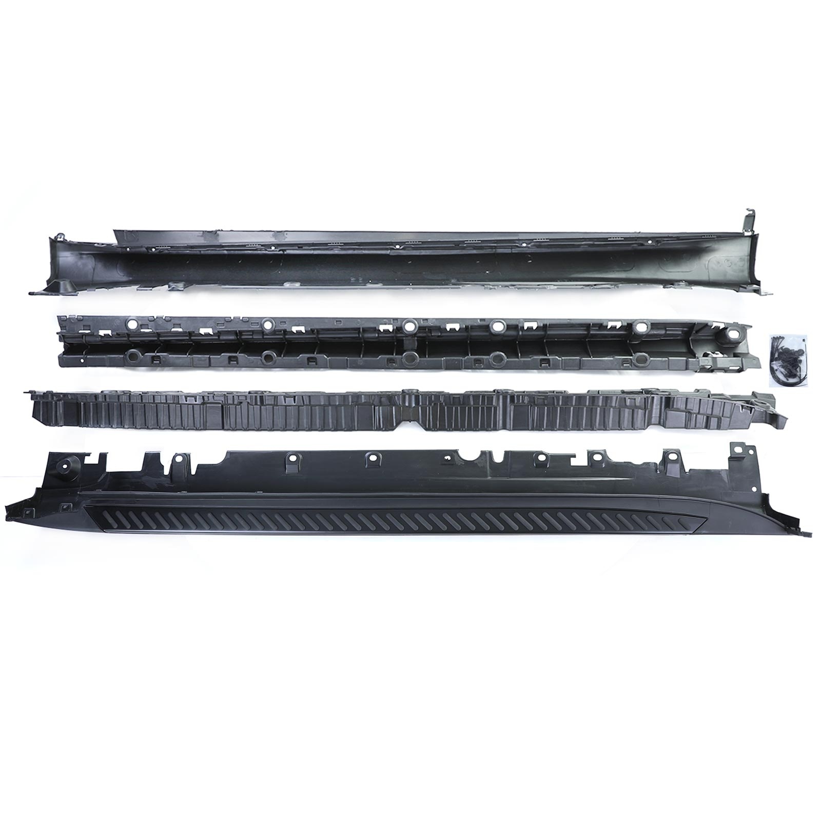 Treeplanken geschikt voor BMW X5 F15 2013-07/2018 - zwart