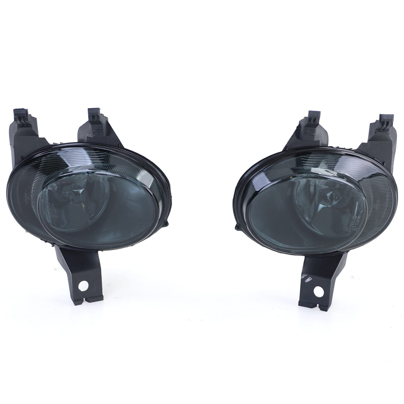 Mistlampen geschikt voor Peugeot 206 2A/2C/2E/2K vanaf 08/1998, CC vanaf 09/2000 - H1 - zwart/smoke