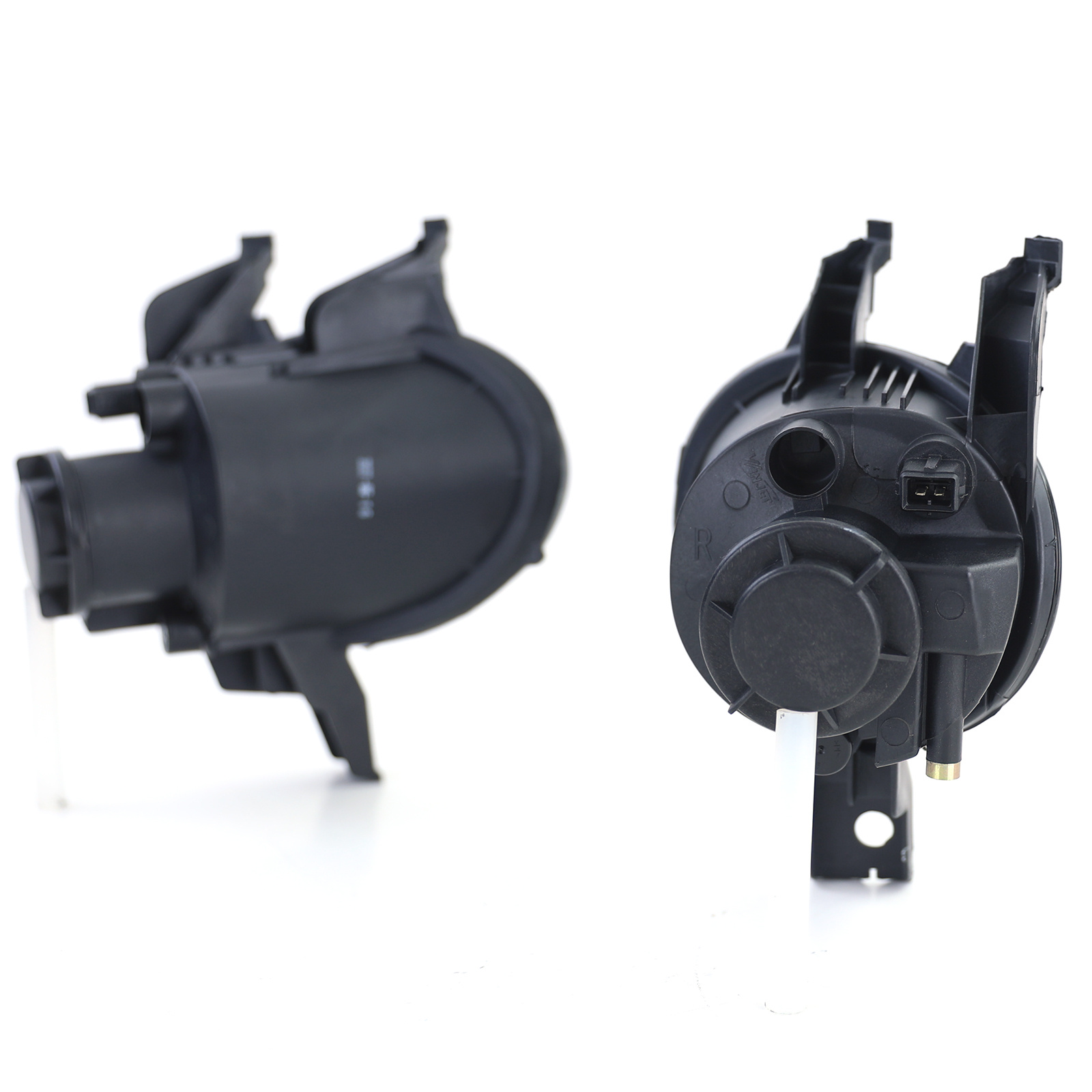 Mistlampen geschikt voor Peugeot 206 2A/2C/2E/2K vanaf 08/1998, CC vanaf 09/2000 - H1 - zwart/smoke