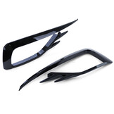 Mistlamp rooster - geschikt voor VW Golf 7 2017-2020 - GTI-look - glanzend zwart