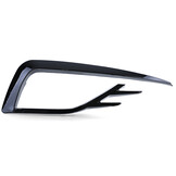 Mistlamp rooster - geschikt voor VW Golf 7 2017-2020 - GTI-look - glanzend zwart