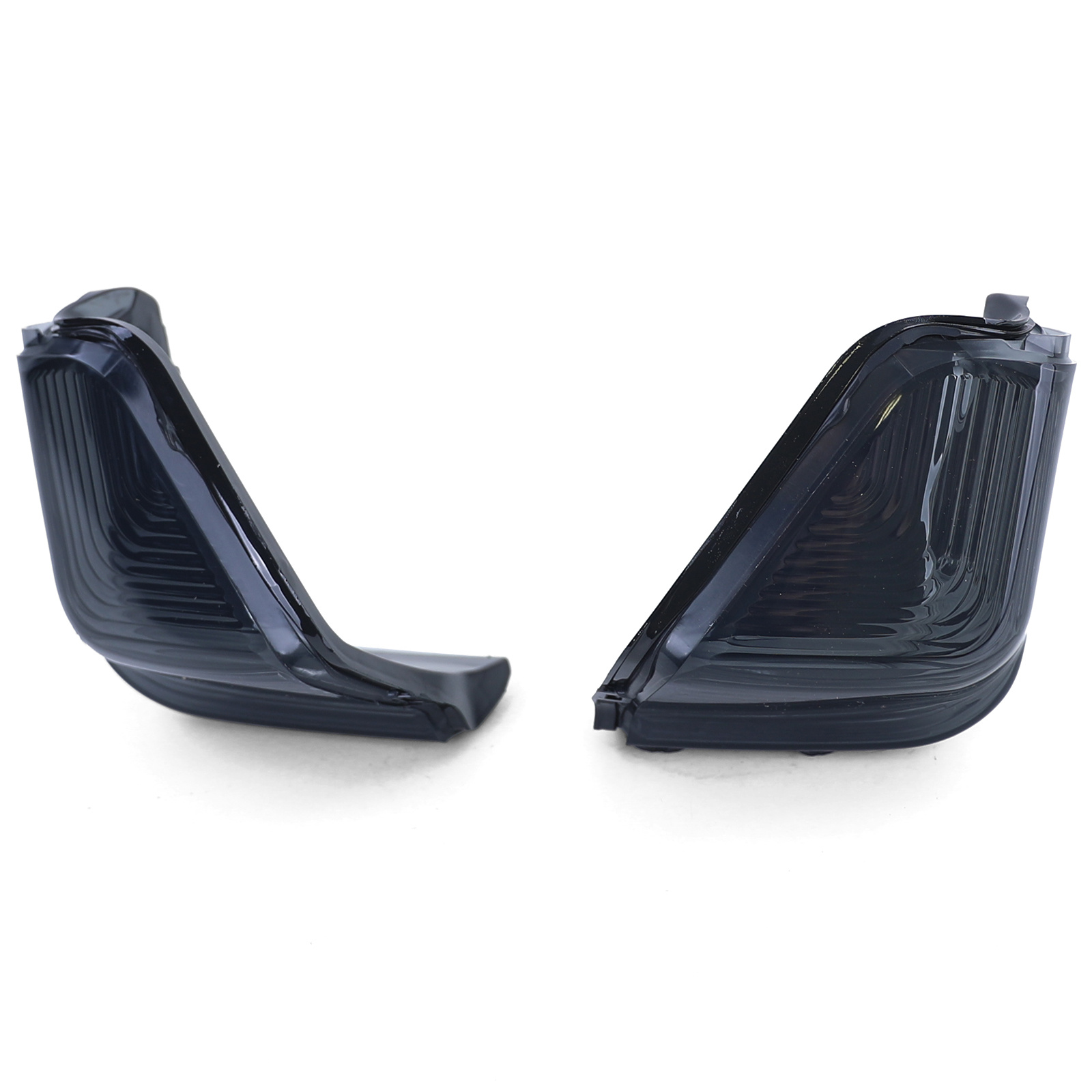 Spiegelknipperlichten geschikt voor Mercedes Sprinter W906 vanaf 06/2006 en VW Crafter 2E vanaf 04/2006 - zwart/smoke