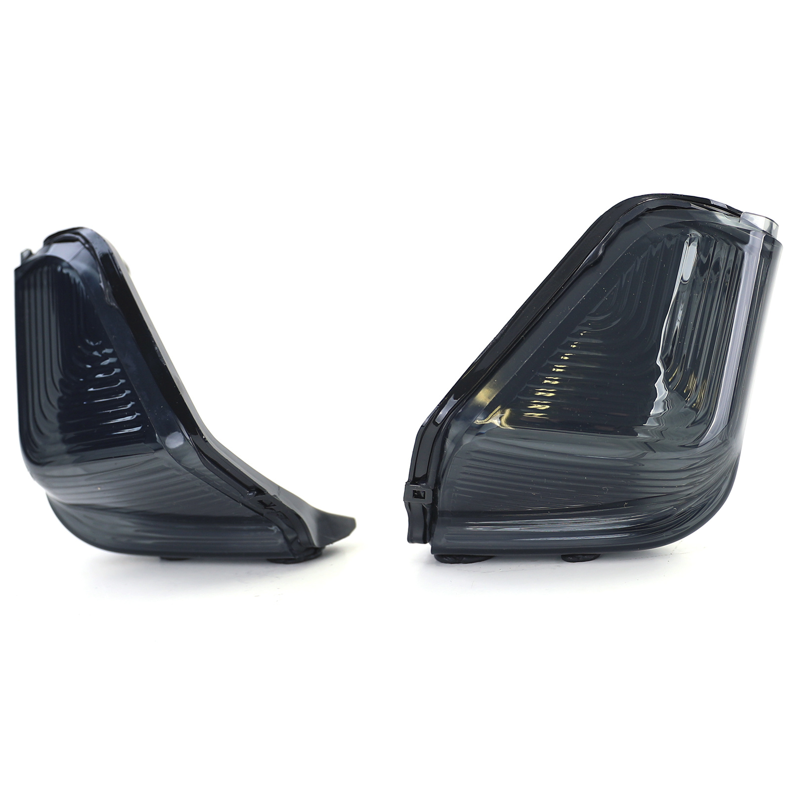 Spiegelknipperlichten geschikt voor Mercedes Sprinter W906 vanaf 06/2006 en VW Crafter 2E vanaf 04/2006 - zwart/smoke