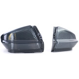 Spiegelknipperlichten geschikt voor Mercedes Sprinter W906 vanaf 06/2006 en VW Crafter 2E vanaf 04/2006 - zwart/smoke
