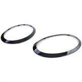 Sierlijsten auto - voor Mini F55/F56/F57 2014-2018 - 5-delig - glanzend zwart