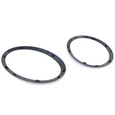 Sierlijsten auto - voor Mini F55/F56/F57 2014-2018 - 5-delig - glanzend zwart