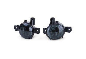 Mistlampen geschikt voor BMW 1-serie E81/E82/E87/E88 2004-2011, X3 E83 facelift 09/2006-09/2010, X5 E70 02/2007-09/2010 - H11 - zwart/smoke