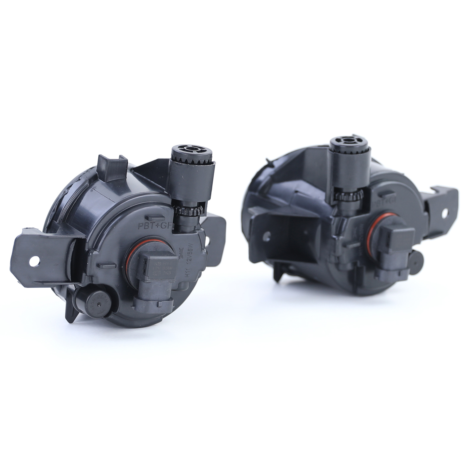 Mistlampen geschikt voor BMW 1-serie E81/E82/E87/E88 2004-2011, X3 E83 facelift 09/2006-09/2010, X5 E70 02/2007-09/2010 - H11 - zwart/smoke