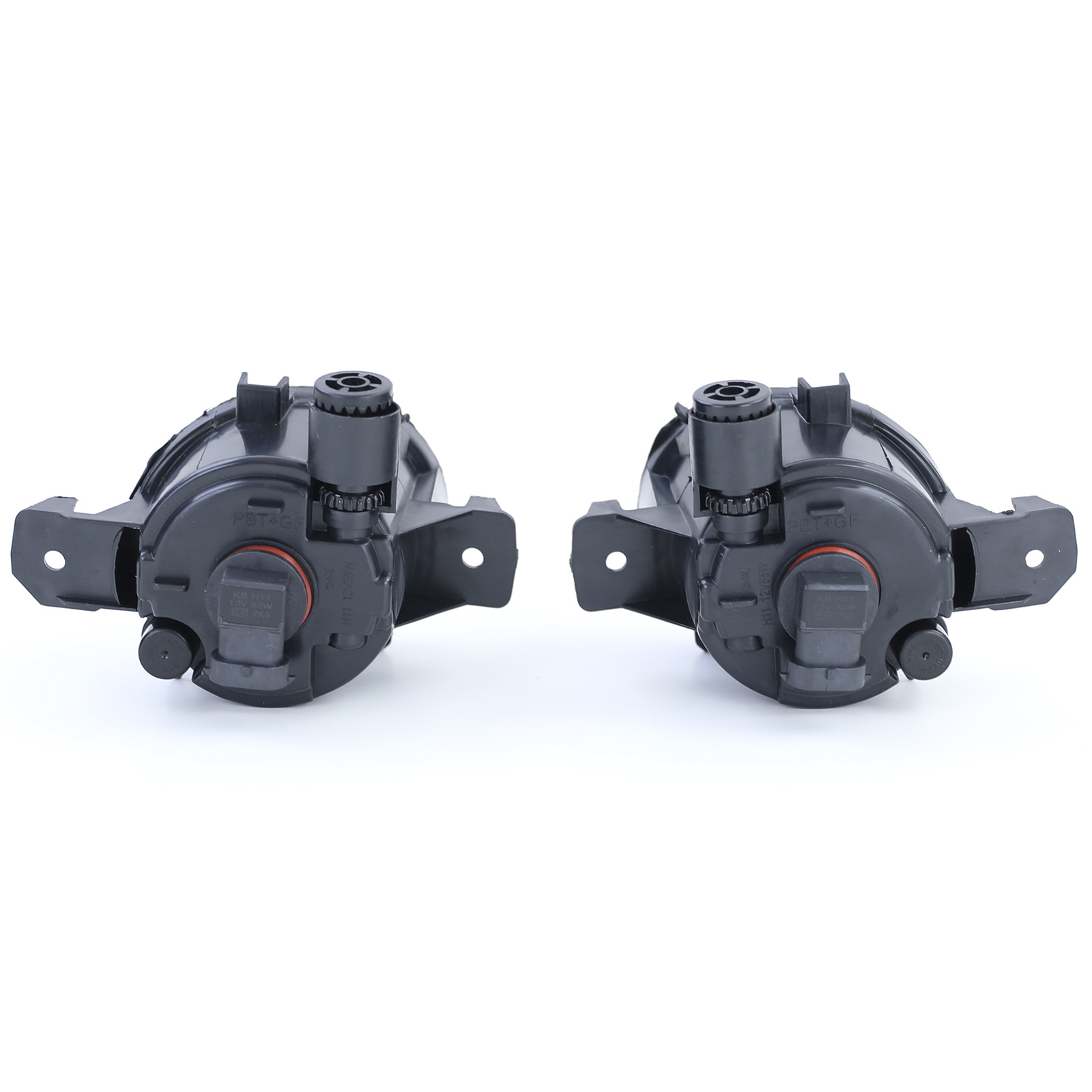 Mistlampen geschikt voor BMW 1-serie E81/E82/E87/E88 2004-2011, X3 E83 facelift 09/2006-09/2010, X5 E70 02/2007-09/2010 - H11 - zwart/smoke