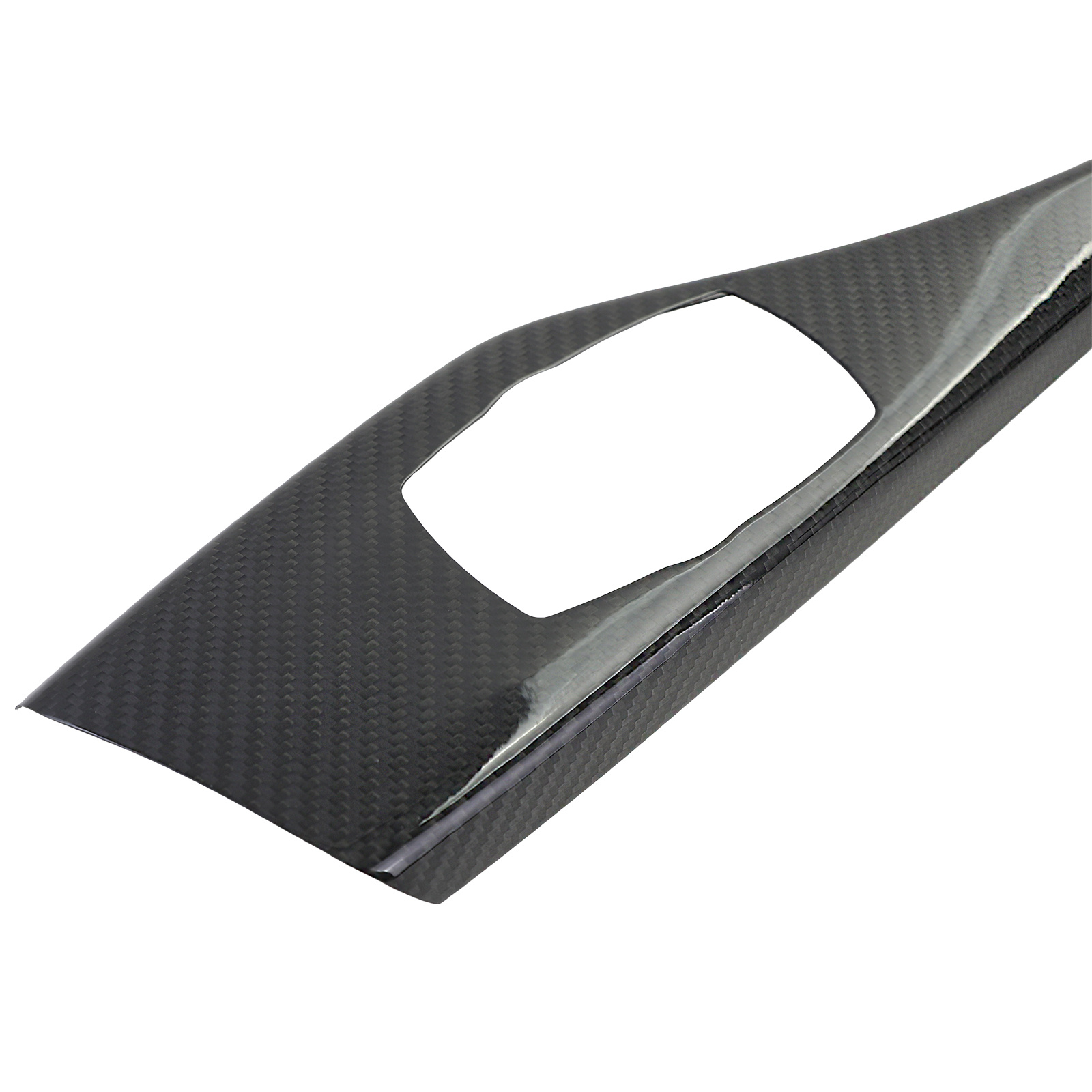 Middenconsole afdekking - geschikt voor BMW F20 F21 F22 F23 - carbon - zwart