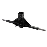 Rangeerhulp - aanhanger mover - 135x65x86cm - tot 360 kg - zwart