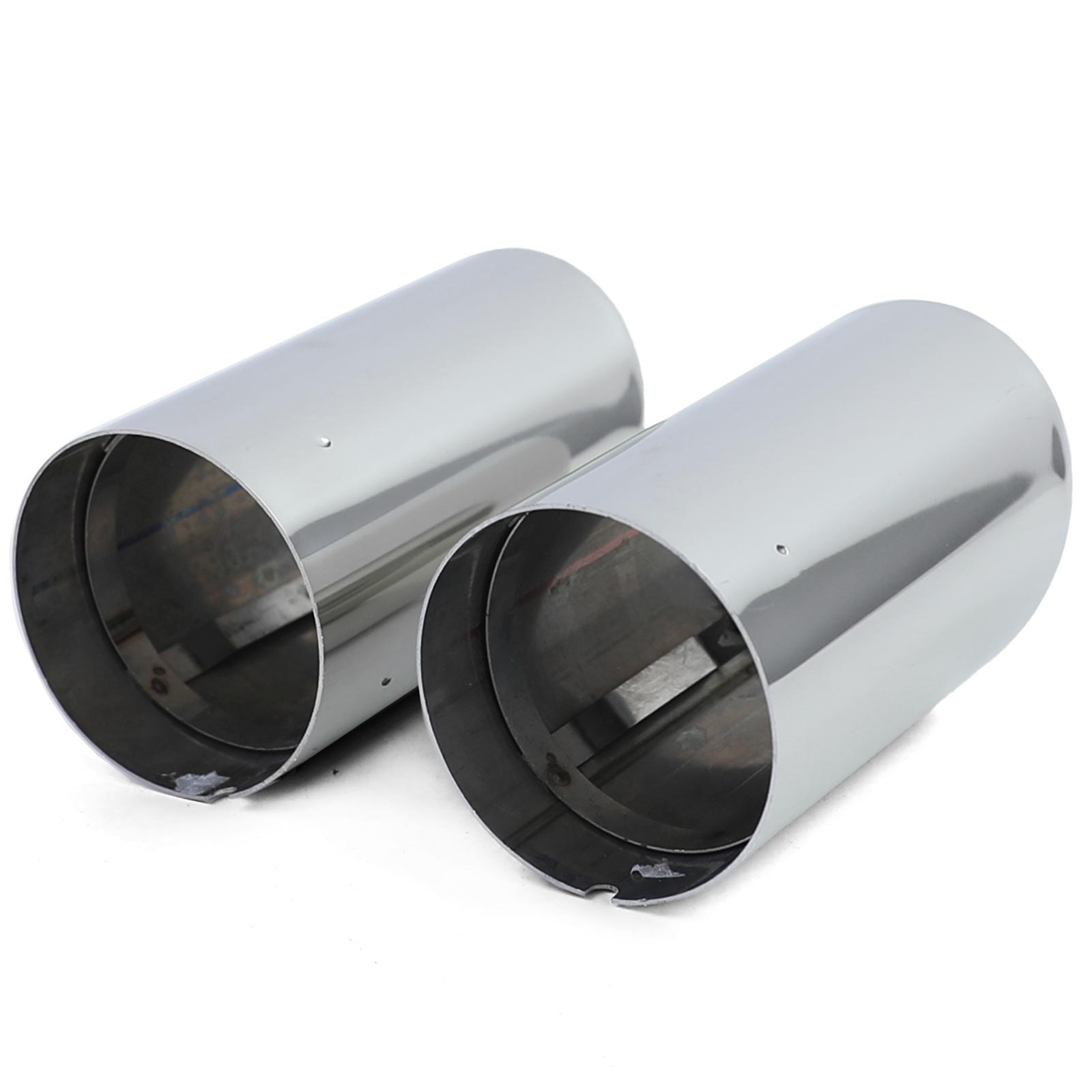 Uitlaatsierstuk - geschikt voor Audi A3 1,4TFSI + 1,8TFSI + 2,0TFSI + 2,0TDI 8V 2/3-D, 8VA 4/5-D 2013-2018 - 80mm - 2 stuks