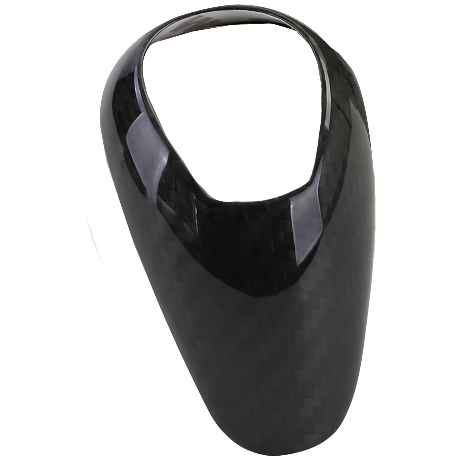 Versnellingspook afdekking - voor BMW 6-serie F06/F12/F13 2010-2018 - carbon-look - zwart