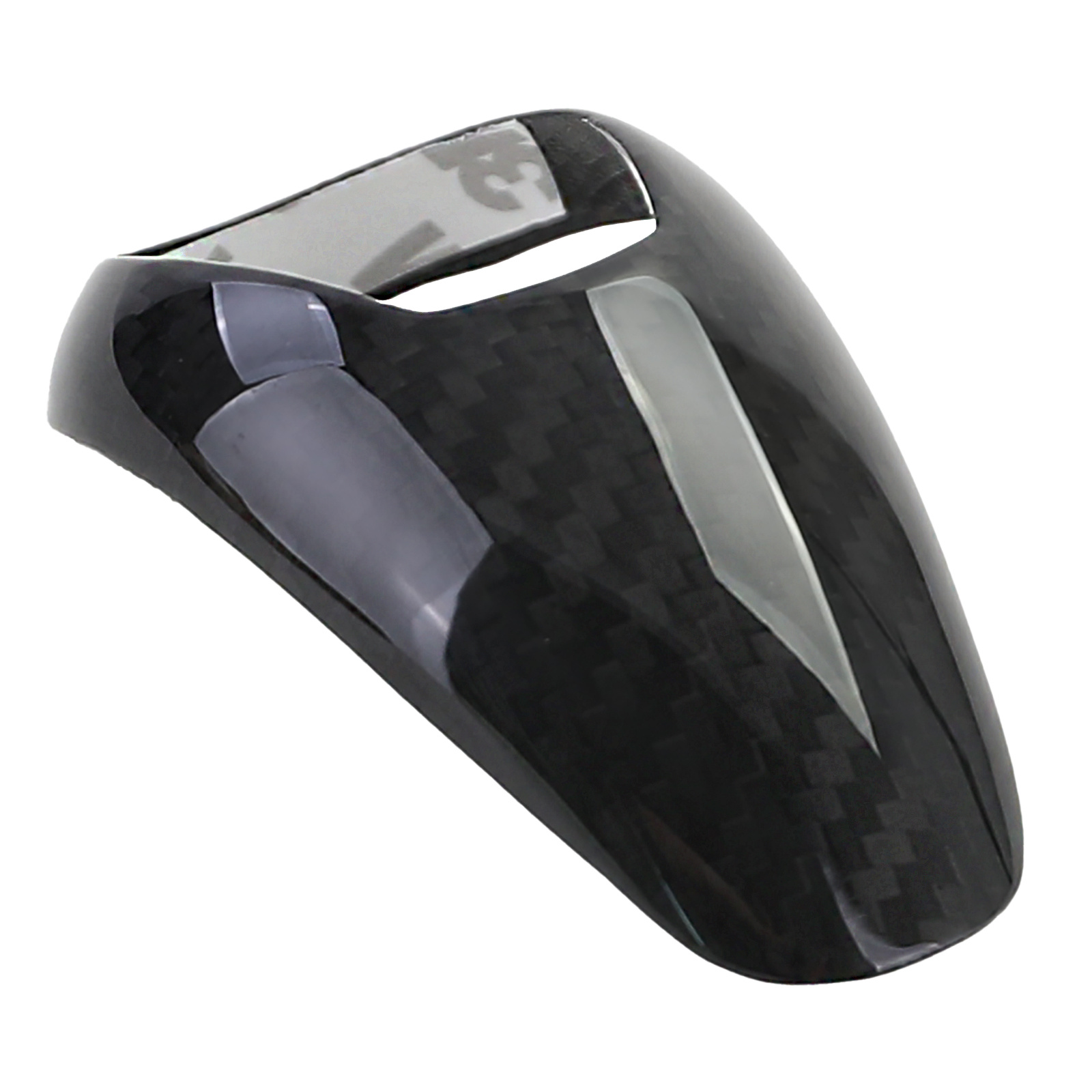 Versnellingspook afdekking - voor BMW 6-serie F06/F12/F13 2010-2018 - carbon-look - zwart