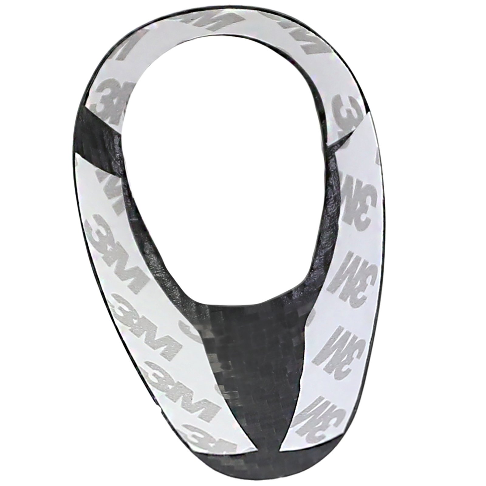 Versnellingspook afdekking geschikt voor BMW 6-serie F06/F12/F13 2010-2018 - carbon-look - zwart