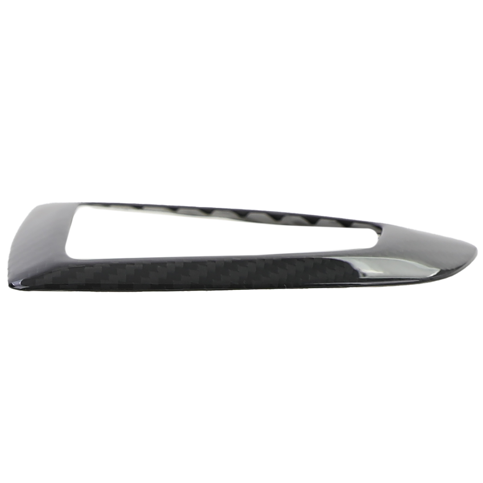 Versnellingspook afdekking geschikt voor BMW 3-serie F30 F31 F34 - carbon-look - zwart