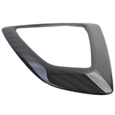 Versnellingspook afdekking geschikt voor BMW 3-serie F30 F31 F34 - carbon-look - zwart