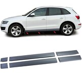 Stootstrips - geschikt voor Audi Q5 8R 11/ 2008-12/2017 - 6-delig - zwart