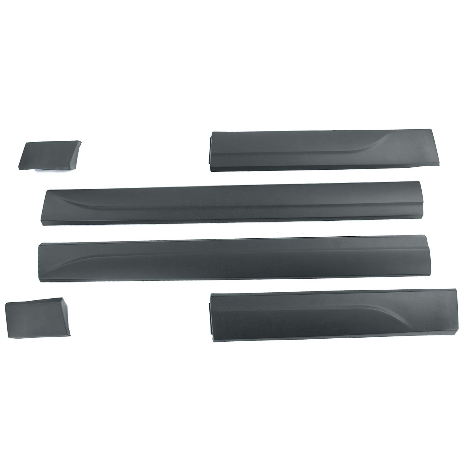 Stootstrips - geschikt voor Audi Q5 8R 11/ 2008-12/2017 - 6-delig - zwart