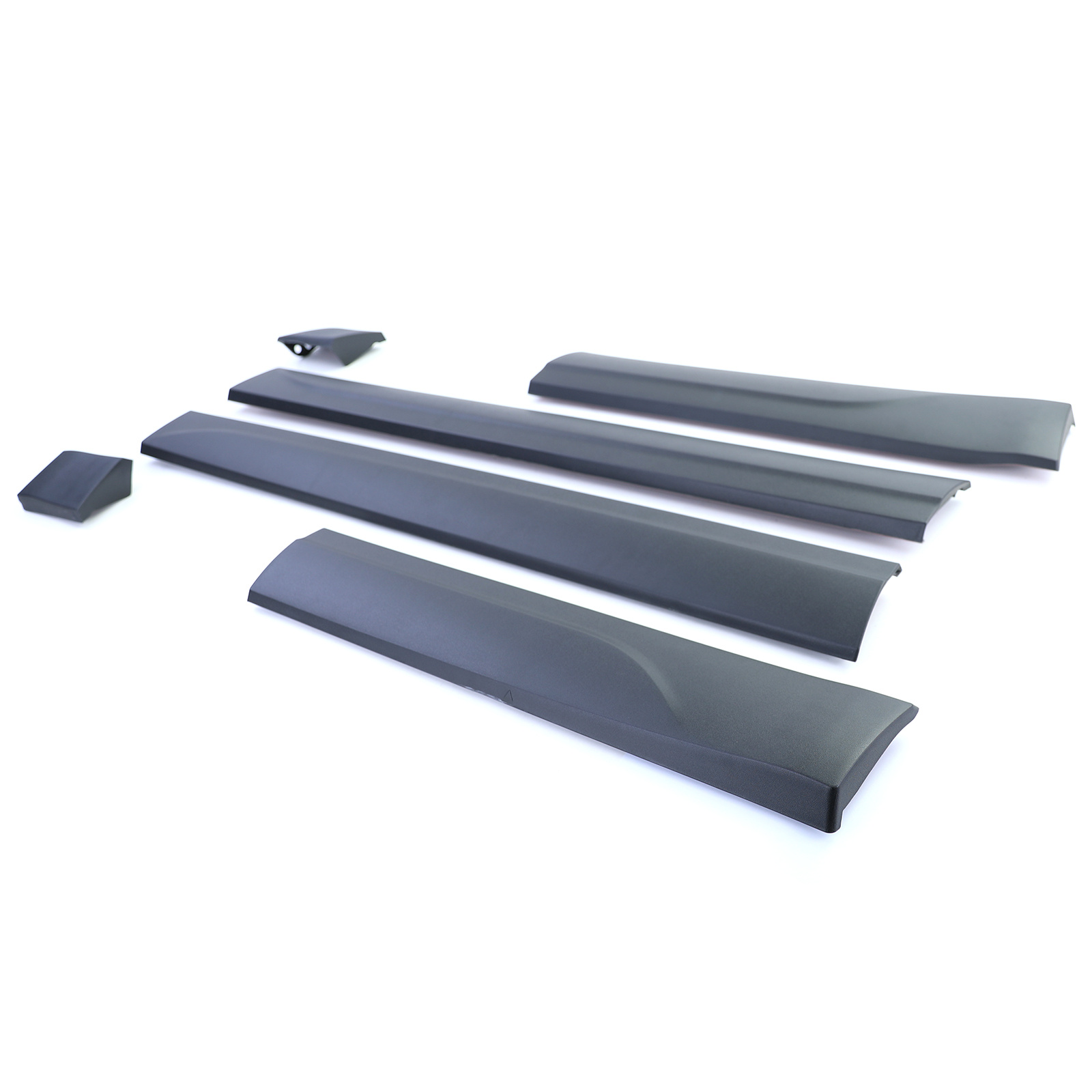 Stootstrips - geschikt voor Audi Q5 8R 11/ 2008-12/2017 - 6-delig - zwart