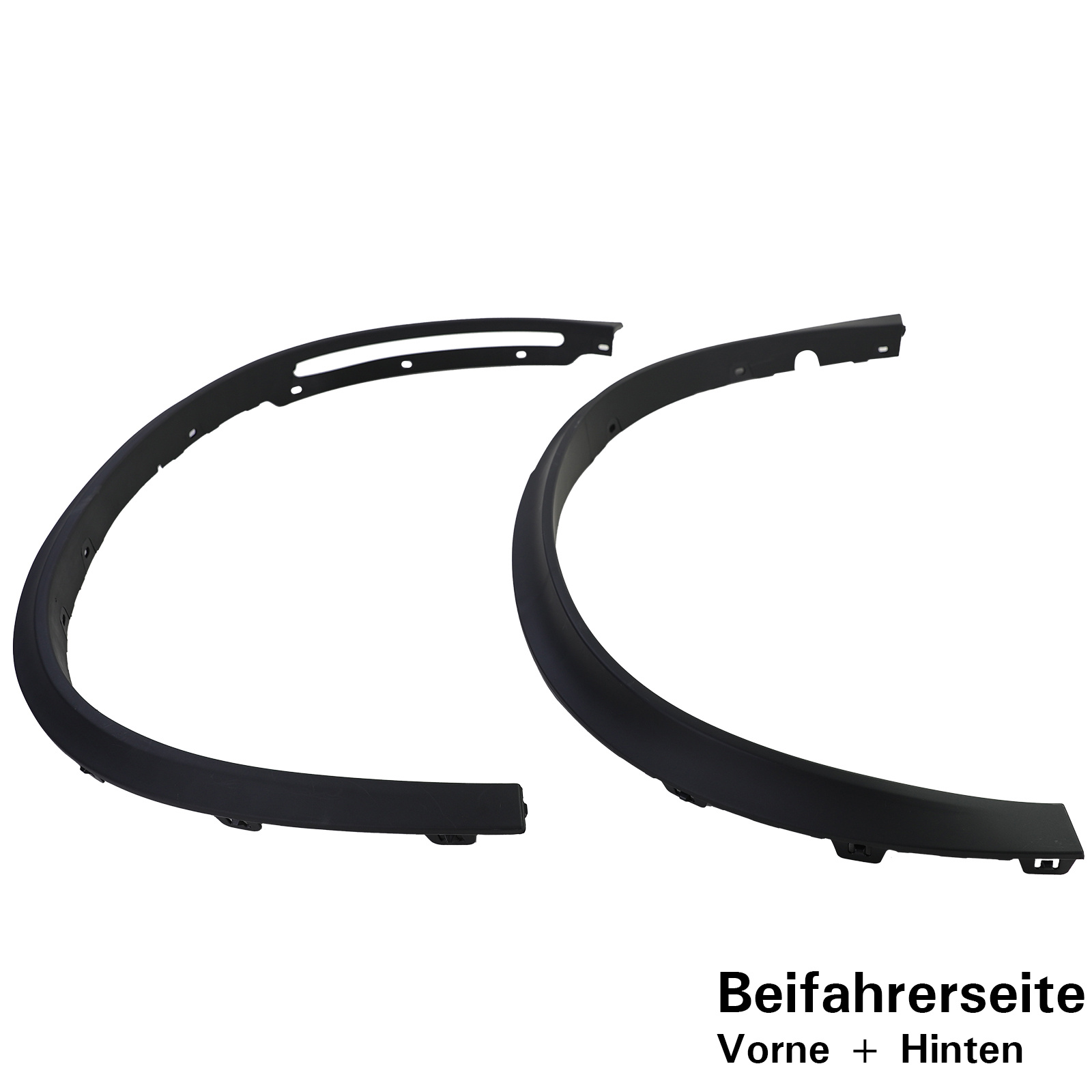 Spatbordverbreders geschikt voor BMW X5 F15 2013-2018 - 4-delig - zwart