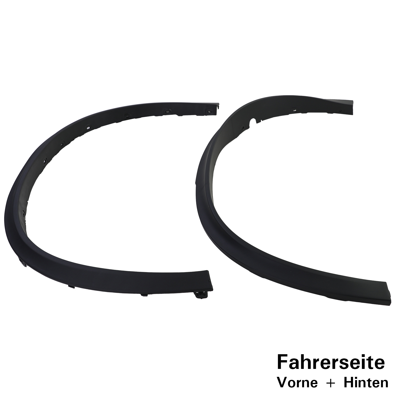 Spatbordverbreders geschikt voor BMW X5 F15 2013-2018 - 4-delig - zwart