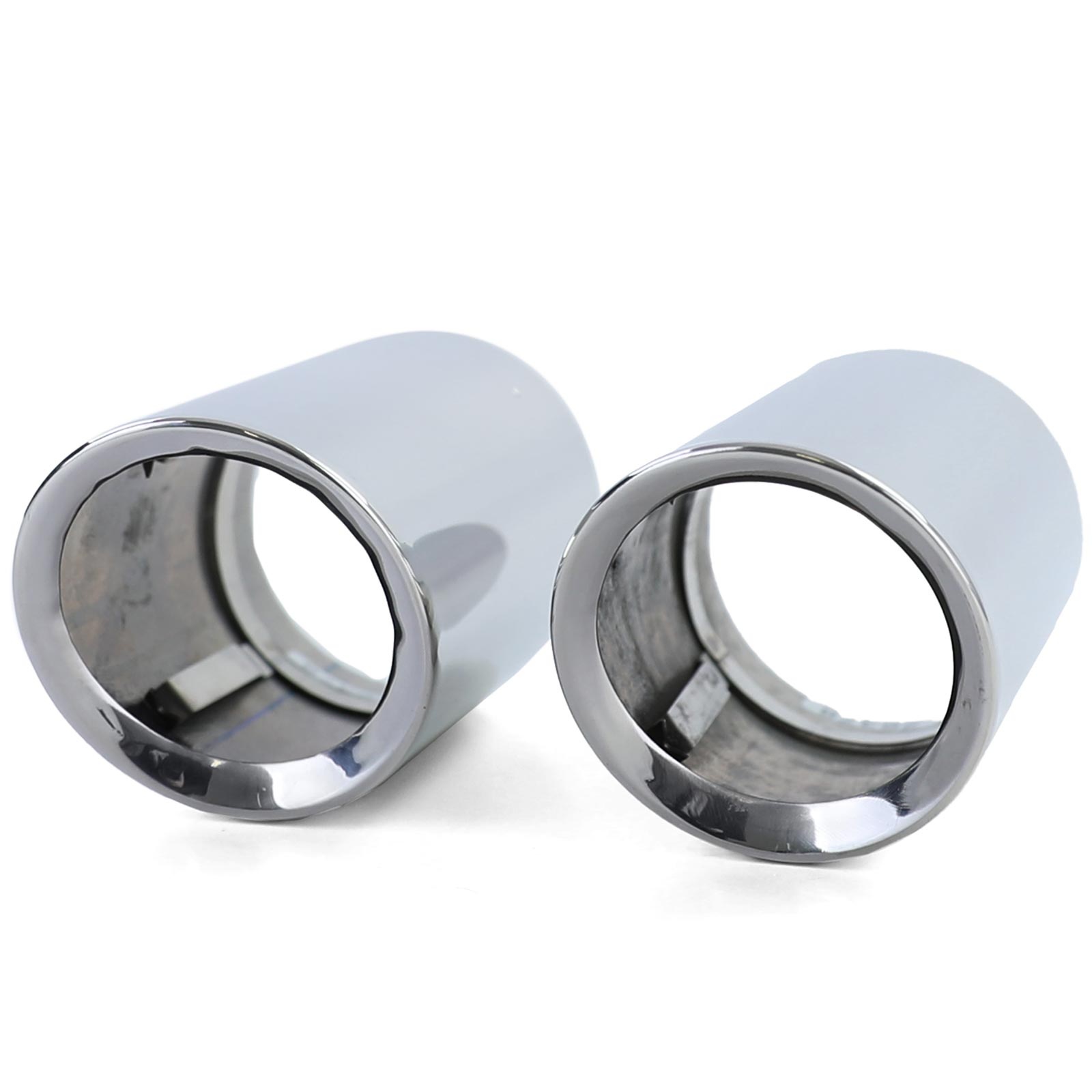 Uitlaatsierstuk - geschikt voor Audi A1 1.4TFSI + 2.0TDI 8X1 2/3D 2010-2018, 1.4TFSI + 2.0TDI 8XA Sportback 4/5D 2011-2018 - 80mm - hoogglans