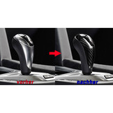 Versnellingspook afdekking - geschikt voor BMW M4 F82/F83 01/2014-2017- carbon-look - zwart