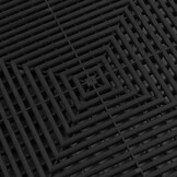 Pvc kliktegels - 40x40cm - 98 stuks - 15,68m² - zwart