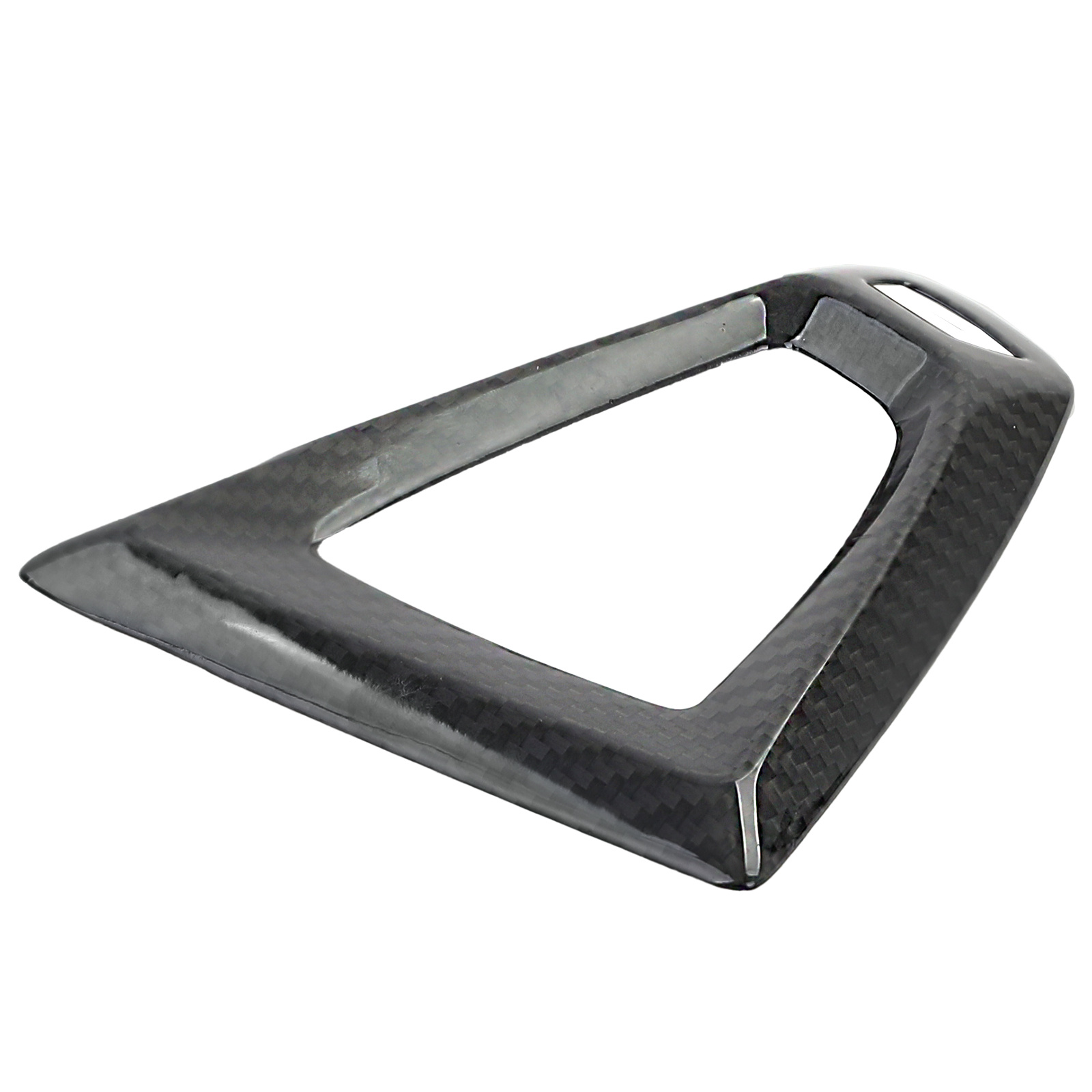 Versnellingspook afdekking geschikt voor BMW M3 F80 2014-2015, M4 F82 2014-2018 - carbon-look - zwart