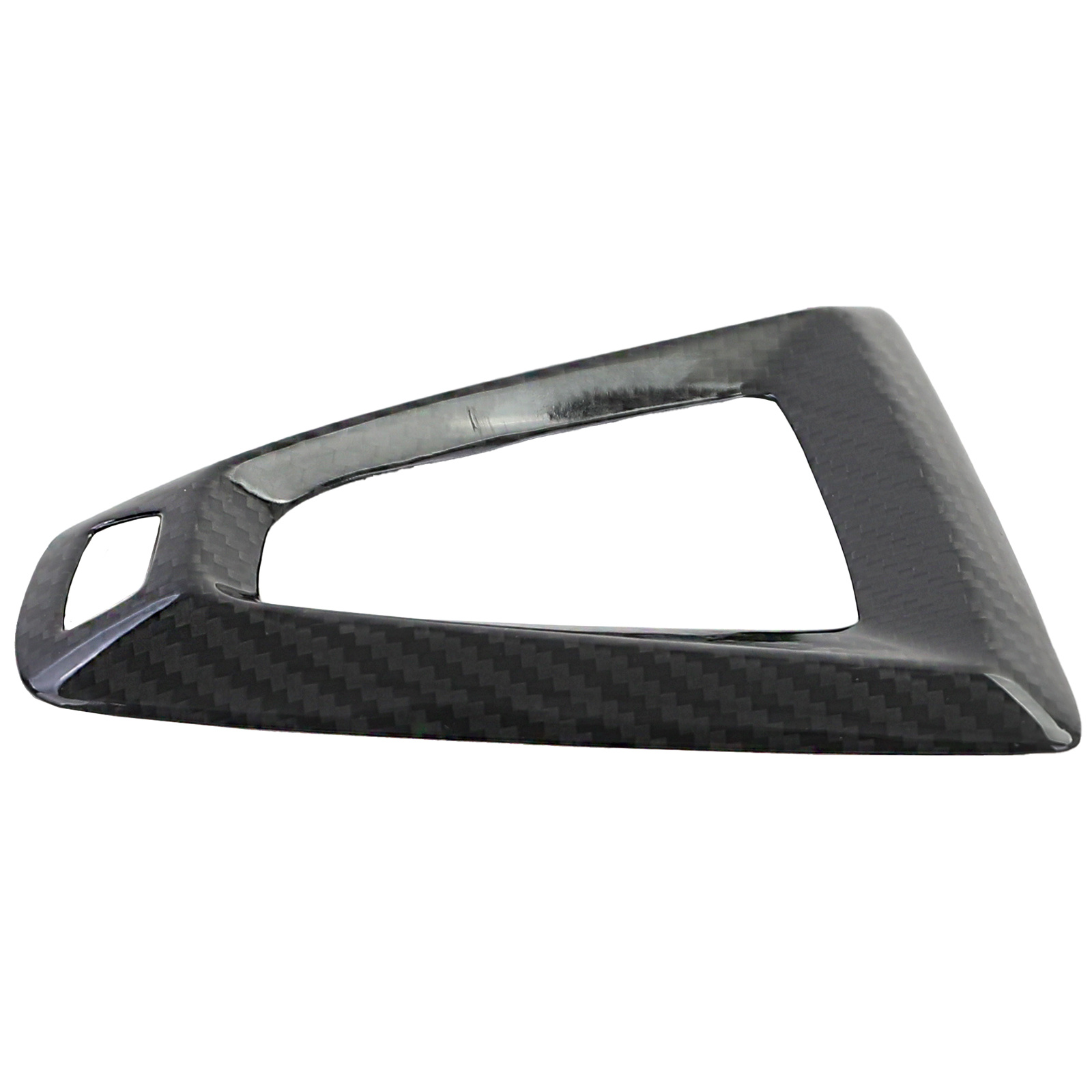 Versnellingspook afdekking geschikt voor BMW M3 F80 2014-2015, M4 F82 2014-2018 - carbon-look - zwart