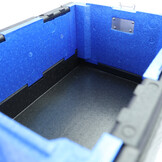 Thermobox - 67,5x48,5x36,9cm - 75L - opvouwbaar - blauw zwart