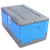 Thermobox - 60x36,5x29,3cm - 40L - opvouwbaar - blauw grijs