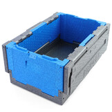 Thermobox - 60x36,5x29,3cm - 40L - opvouwbaar - blauw grijs