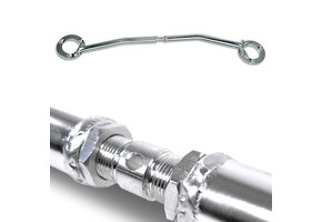 Veerpootbrug geschikt voor BMW 3-serie E36 316i/318i vanaf 1994 - verstelbaar - hoogglans