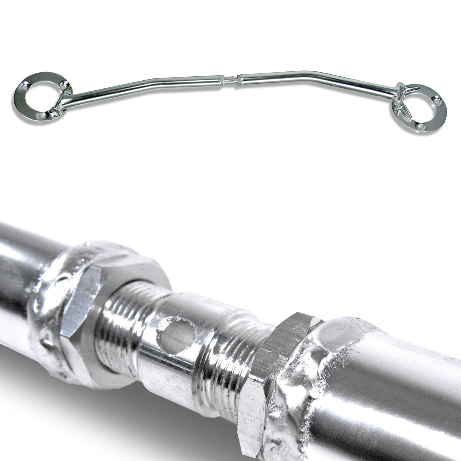 Veerpootbrug - BMW 3-serie E36 316i/318i vanaf 1994 - verstelbaar - hoogglans