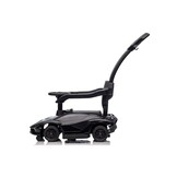 Loopauto met duwstang - Lamborghini - 95x85x44 cm - zwart