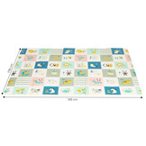 Speelkleed baby - speelmat - 178x193cm - met tas - dubbelzijdig