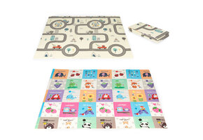 Speelkleed baby - speelmat - 178x198cm - met tas - dubbelzijdig